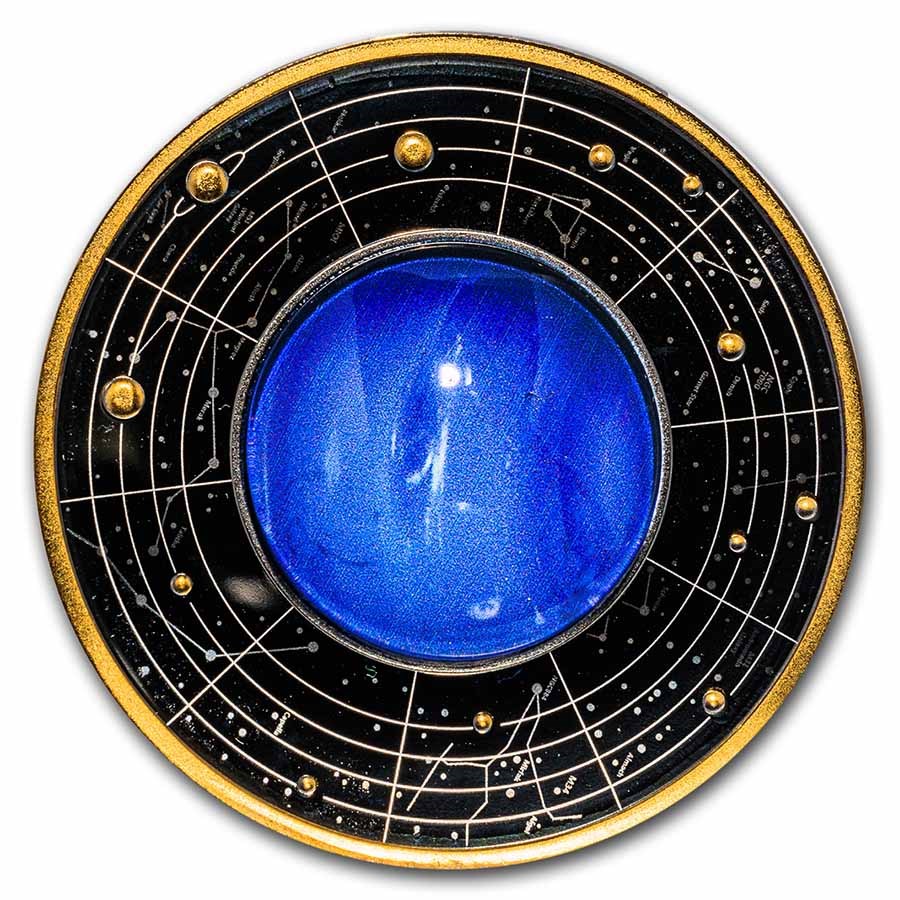 2021 Cameroon Silver Solar System: Neptune