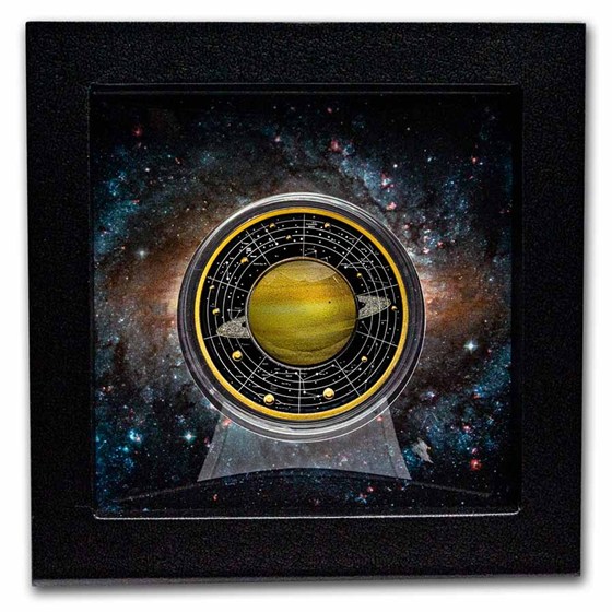 Buy 2021 Cameroon Silver Solar System: Saturn | APMEX