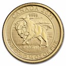2021 Canada 1/4 oz Gold Buffalo BU
