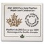 2021 Canada 1 oz Gold $200 Maple Leaf Celebration Piedfort