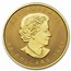 2021 Canada 1 oz Gold $50 Gold Maple Leaf W Mint Mark