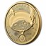 2021 Canada 1 oz Gold Klondike Gold Rush .99999 BU (Assay Card)