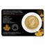2021 Canada 1 oz Gold Klondike Gold Rush .99999 BU (Assay Card)