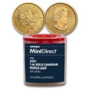 2021 Canada 1 oz Gold Maple Leaf (10-Coin MintDirect® Tube) 2021 Canada 1 oz Gold Maple Leaf (10-Coin MintDirect® Tube)
