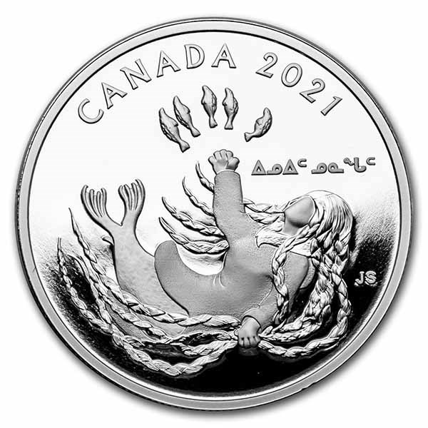 2021 Canada 1 oz Silver $20 Generations: Inuit Nunangat