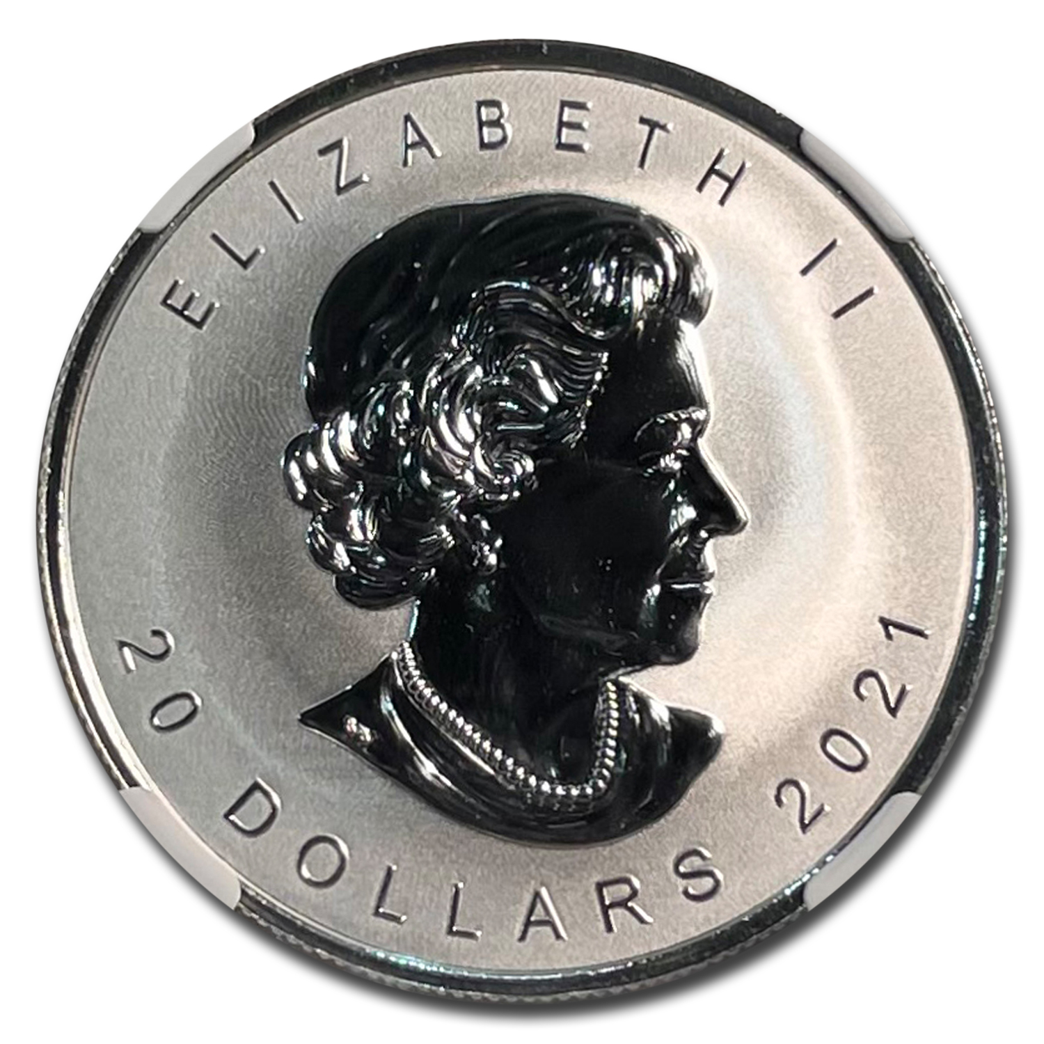 Buy 2021 Canadian 1 oz Silver Maple Leaf Super Incuse | APMEX