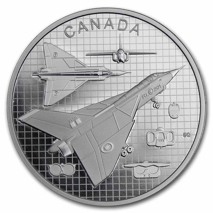 2021 Canada 1 oz Silver $20 The Avro Arrow