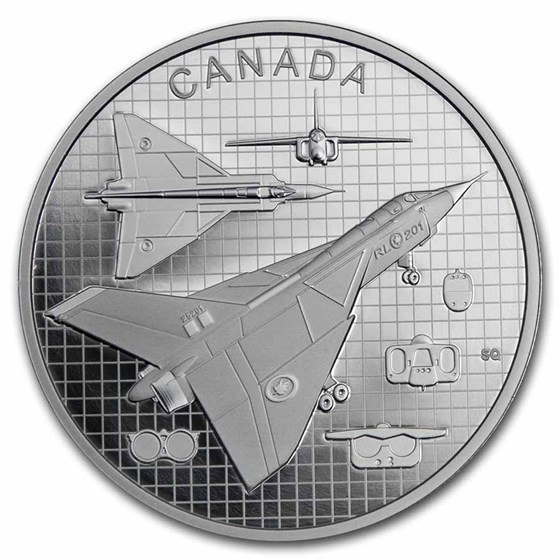 2021 Canada 1 oz Silver $20 The Avro Arrow 2021 Canada 1 oz Silver $20 The Avro Arrow