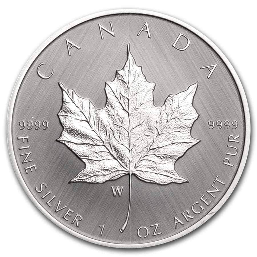 Buy 21 Canada 1 Oz Silver 5 Silver Maple Leaf W Mint Mark Apmex