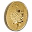 2021 Canada 2 oz Gold $200 Super Incuse Gold Maple Leaf