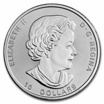 Buy 2021 Canadian 2 oz Silver $10 Twin Maples BU | APMEX
