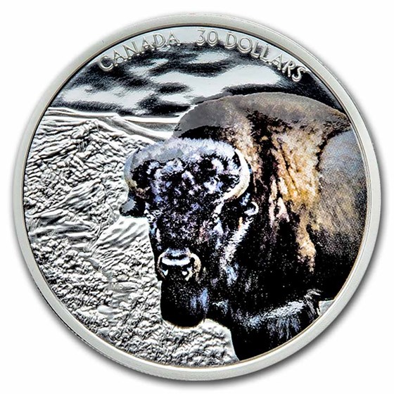 2021 Canada 2 oz Silver $30 Imposing Icons Bison 2021 Canada 2 oz Silver $30 Imposing Icons Bison