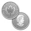 2021 Canada 5-Coin Silver Pulsating Maple Leaf Fractional Set