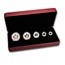 2021 Canada 5-Coin Silver Pulsating Maple Leaf Fractional Set