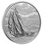 2021 Canada 5 kilo Silver $500 100th Anniversary of Bluenose