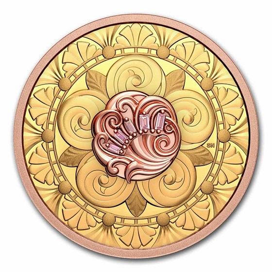 2021 Canada Gold $200 Treasure: Pink Diamonds 2021 Canada Gold $200 Treasure: Pink Diamonds