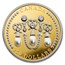 2021 Canada Gold $250 Elizabeth II's Lover's Knot Tiara Proof