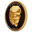 2021 Canada Proof Gold $250 Bold Bison EHR