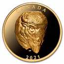 2021 Canada Proof Gold $250 Bold Bison EHR