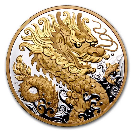 2021 Canada Silver $125 Triumphant Dragon 2021 Canada Silver $125 Triumphant Dragon
