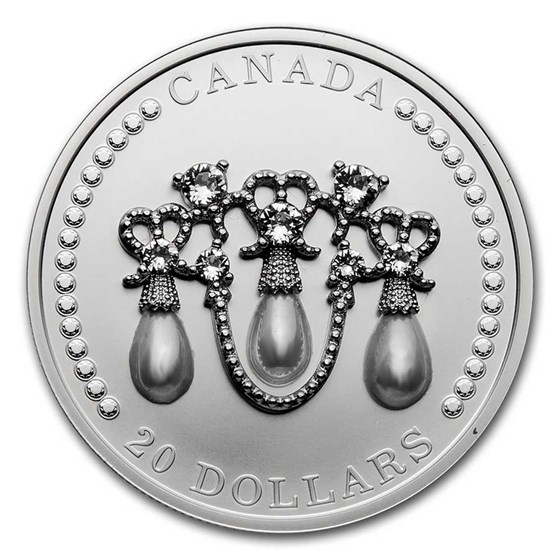 2021 Canada Silver $20 Elizabeth II's Lover's Knot Tiara 2021 Canada Silver $20 Elizabeth II's Lover's Knot Tiara