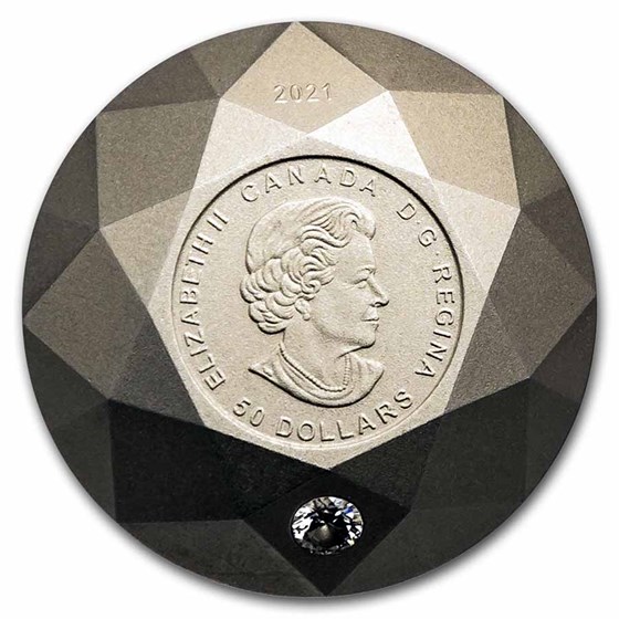 2021 Canada Silver $50 Diamond-Shaped Forevermark © Diamond 2021 Canada Silver $50 Diamond-Shaped Forevermark © Diamond