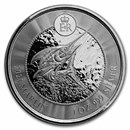 2021 Cayman Islands 1 oz Silver Marlin BU