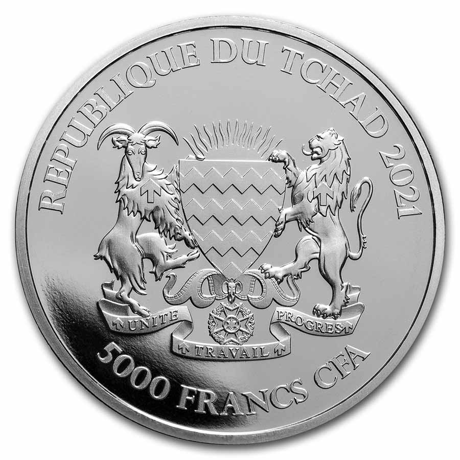 Buy 2021 Chad 1 oz Silver Mandala Antelope MDP Single | APMEX