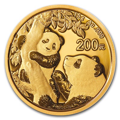 1984 chinese gold panda coin value