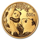 2021 China 30 gram Gold Panda BU (Sealed)
