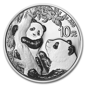 Buy 2021 China 30 gram Silver Panda BU (In Capsule) | APMEX