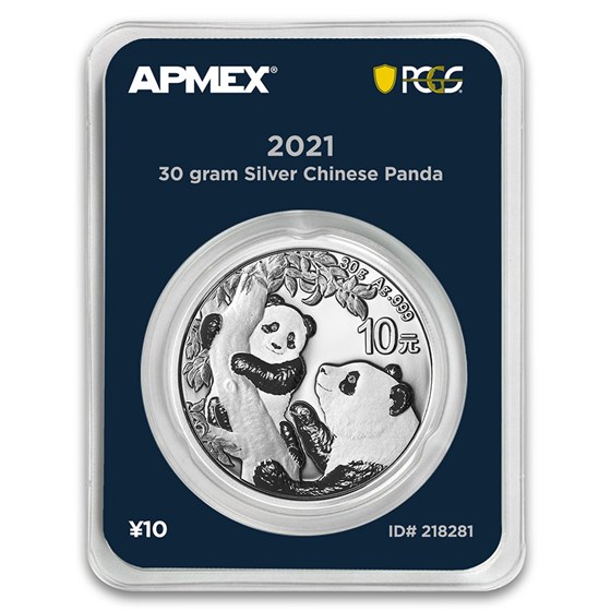 2021 China 30 gram Silver Panda (MD® Premier + PCGS FS Single) 2021 China 30 gram Silver Panda (MD® Premier + PCGS FS Single)