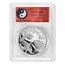 2021 China 30 gram Silver Panda MS-69 PCGS (FS, Yin-Yang)