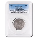2021 Cook Islands 1 oz Silver Antique La Ciénega Meteorite 2021 Cook Islands 1 oz Silver Antique La Ciénega Meteorite