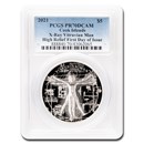 2021 Cook Islands 1 oz Silver X-Ray: Vitruvian Man PR-70 PCGS FDI 2021 Cook Islands 1 oz Silver X-Ray: Vitruvian Man PR-70 PCGS FDI