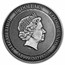 2021 Cook Islands 2 oz Antique Silver Batman