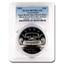 2021 Cook Islands 2 oz Silver Black Classic Car PR-70 PCGS (FDI) 2021 Cook Islands 2 oz Silver Black Classic Car PR-70 PCGS (FDI)