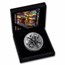 2021 Cook Islands 2 oz Silver UH Relief Mythology Weapons: Nezha
