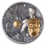 2021 Cook Islands 3 oz Silver Steampunk Jet Pack MS-70 PCGS (FDI)