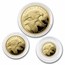 2021 Cook Islands 3-Piece Gold Legacy Eagle Proof Set -Coins Only