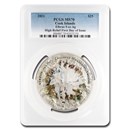 2021 Cook Islands 5 oz Silver Mount Elbrus MS-70 PCGS (FDI) 2021 Cook Islands 5 oz Silver Mount Elbrus MS-70 PCGS (FDI)
