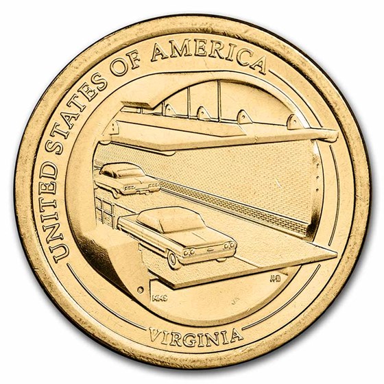 2021-D American Innovation $1 Chesapeake Bay BU (VA) 2021-D American Innovation $1 Chesapeake Bay BU (VA)