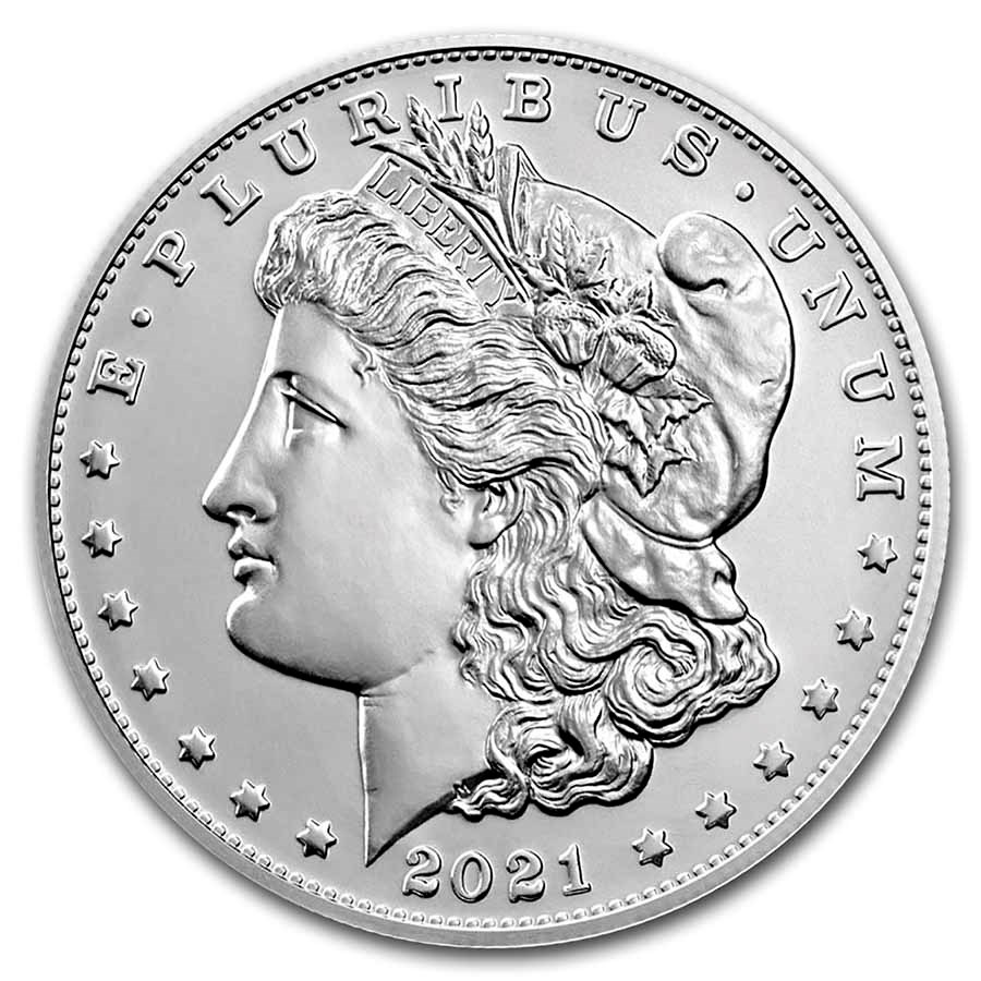 2021-D Silver Morgan Dollar (Box & COA)