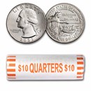 2021-D Washington Crossing the Delaware Quarter 40-Coin Roll BU