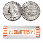 2021-D Washington Crossing the Delaware Quarter 40-Coin Roll BU