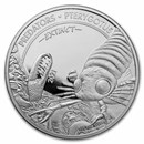 2021 Dem. Rep. of Congo 1 oz Silver Predator Giant Scorpion BU