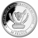2021 Democratic Rep. of Congo 1 oz Silver Archaeopteryx BU 2021 Democratic Rep. of Congo 1 oz Silver Archaeopteryx BU