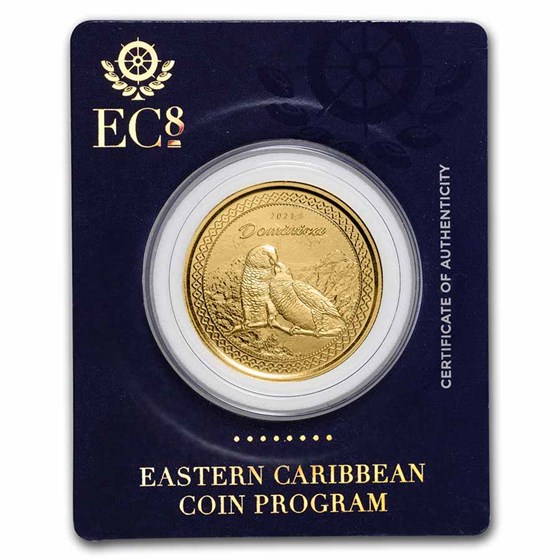 2021 Dominica 1 oz Gold Sisserou Parrot BU 2021 Dominica 1 oz Gold Sisserou Parrot BU