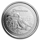2021 Dominica 1 oz Silver Sisserou Parrot BU