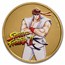 2021 Fiji 1 oz Gold Street Fighter II 30th Anniversary: Ryu